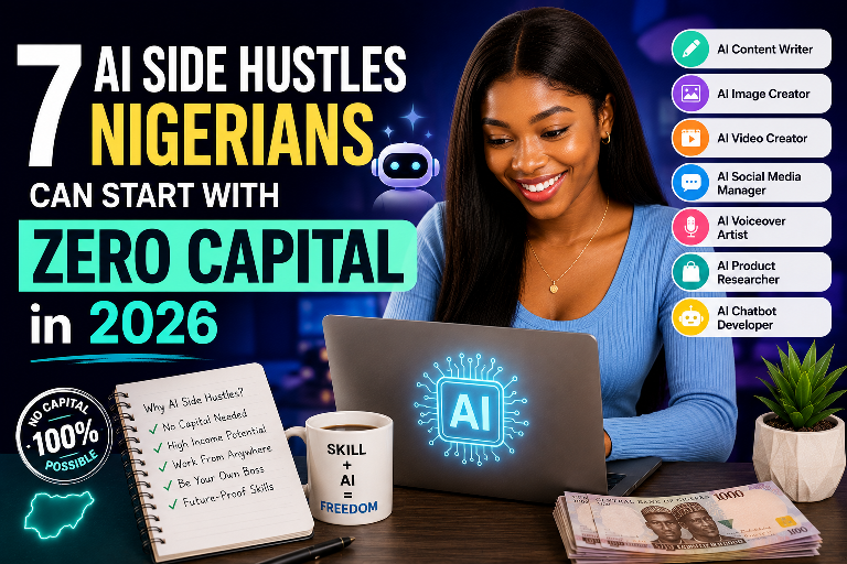 7 AI Side Hustles Nigerians Can Start With Zero Capital in 2026