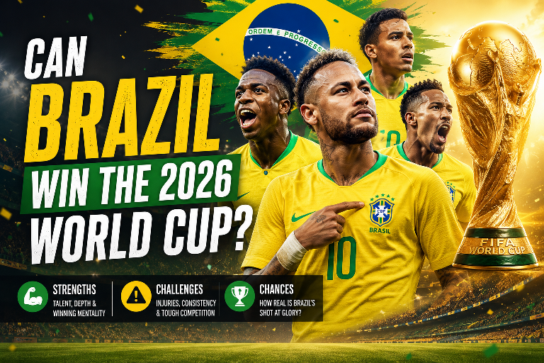 Can Brazil Win the 2026 World Cup? Strengths, Challenges, and Chances of Lifting the Trophy