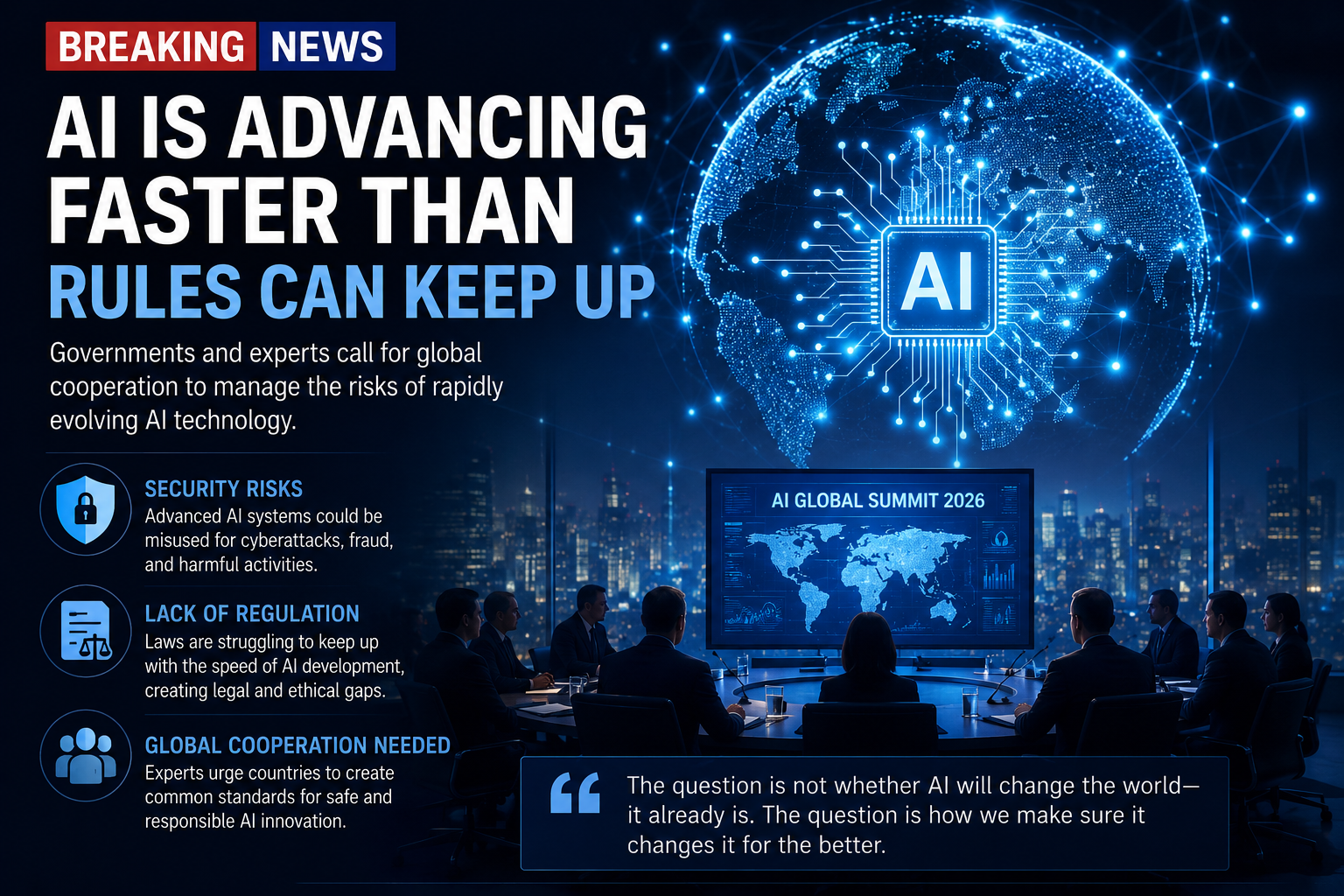 AI Is Advancing Faster Than Rules Can Be Written