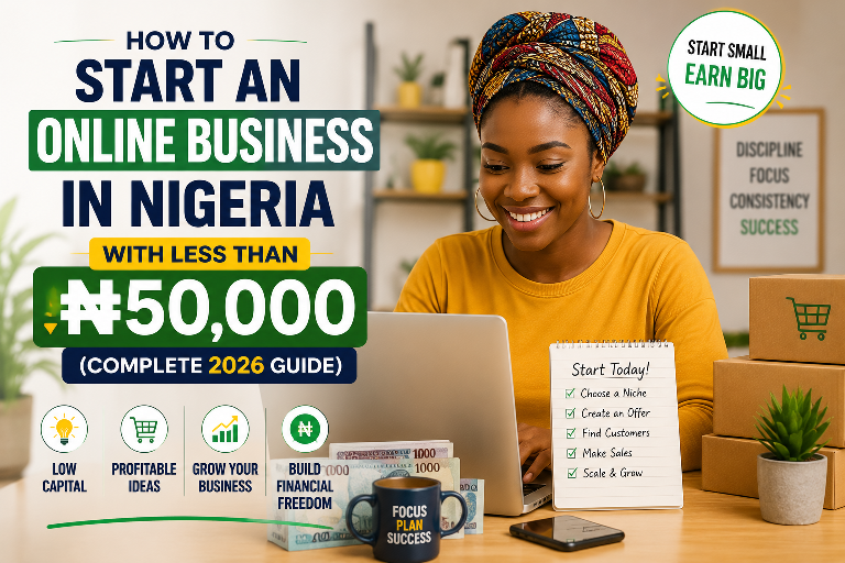 How to Start an Online Business in Nigeria With Less Than ₦50,000 (Complete 2026 Guide) Part 2