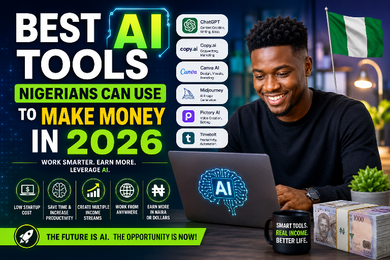 Best AI Tools Nigerians Can Use to Make Money in 2026
